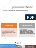 Epiglottitis and Laryngitis