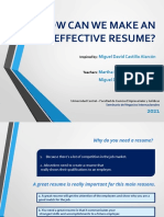 How Can We Make an Effective Resume