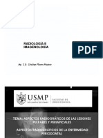 USMP Aspectos Radiográficos de Las Lesiones Pulpares y Periapicales. Enfermedad Periodontal (Modo de Compatibilidad)