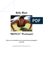 Belly Blast - 3 Bonus Workouts