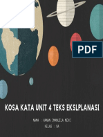Kartu Ulang Tahun Kutu Buku Tekstur Kayu Planet Warna-Warni