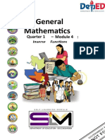 General Mathematics: Quarter 1 - Module 4