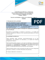 Guía de Actividades y Rúbrica de Evaluación - Unidad 2 - Fase 3 - Análisis