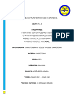 Carracteristicas de Los Tipos de Carreteras - Equipo 2 - Carreteras - MV4