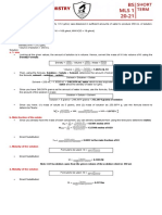 ANALYTICAL CHEM LEC 1 - Unit 1, Unit 2 Chapter 1 (Sample Problems)