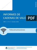 Sspe Cadena de Valor Telecomunicaciones