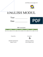 ENGLISH MODUL  frontpage