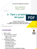 Tipos y Propiedades Del Papel