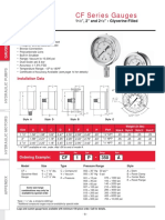 CF Series Gauges: Features