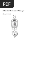 User's Guide: Differential Thermometer Datalogger