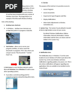 LESSON 1 Explore The Desktop of The Windows Environment