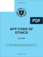 Core Values FC 1 012 AFP CODE OF ETHICS