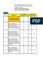 Presupuesto Excel Moderno Mercado J. Maria Electricos Humo - 2021
