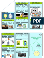 Triptico Como Ahorrar Energía