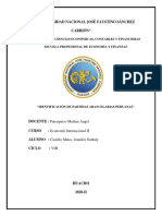 Identificación de Partidas Arancelarias Peruanas