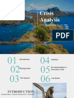 Komodo Island - Crisis Analysis