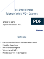 02 Registros Direccionales MWD - Métodos de Cálculo