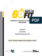 Strength & Muscle Building Program: Your Transformation Begins Now!