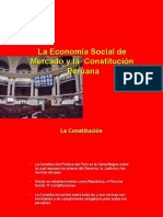 Economia Social de Mercado y La Constitucion Peruana
