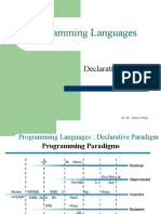 Programming Languages: Declarative Paradigms
