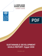 Sustainable Development Goals Report. Egypt 2030