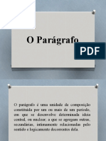 Paragrafo Padrao e Topico Frasal