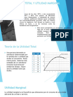 Utilidad Marginal