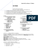 Exercise 17 - Nervous Tissue: Richland College Biol. 2401 Marieb A&P Lab Manual - 9 Edition