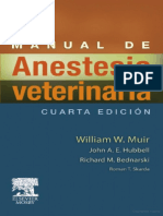 Manual de Anestesia Veterinaria 4a Edicion
