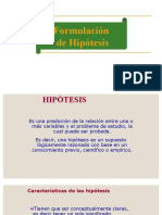 Presentación Hipotesis