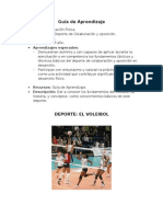 Guía de Aprendizaje #2 (Voleibol)