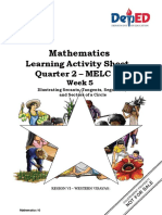 Mathematics: Learning Activity Sheet Quarter 2 - MELC 6