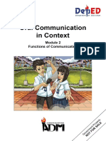 Signed Off - Oral Comm11 - q1 - m2 - Functions of Communication - v3