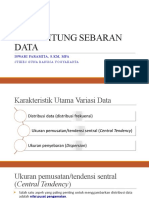 4. MENGHITUNG SEBARAN DATA