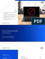 Stop! Before You Set Up Your Computer : Linux Setup Guide - Help@IBM