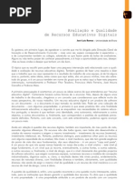 Avaliacao e Qualidade de Recursos Educativos Digitais CadernosSACAUSEF v Jose Luis Ramos