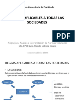 Reglas Aplicadas A Todas Las Sociedades