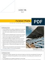 ABCM Folded Plate Structure - Report 3 - Group B3