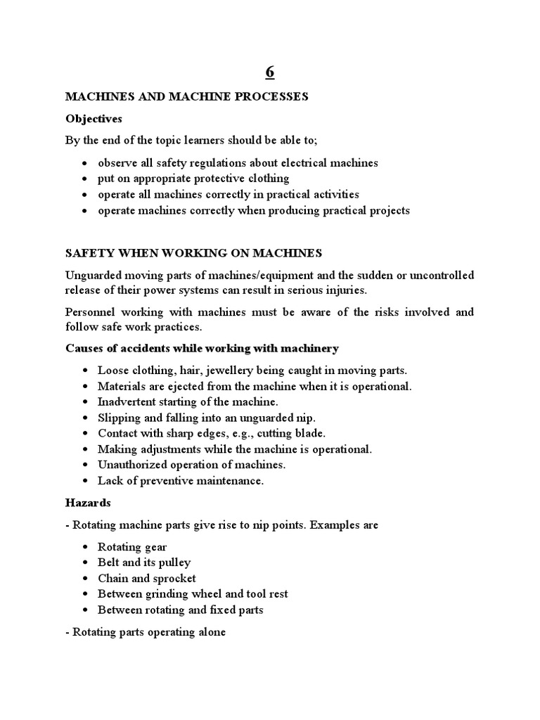 Machine Safety and Drilling Guide | PDF | Drill | Drilling