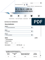 Mouza Identification: Khatian & Plot Information