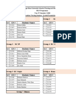 Presentation Grouping With Topics