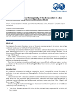 SPE-187813-MS Study of Vertical and Areal Heterogeneity of Gas Composition in A Gas Condensate Field Using Numerical Simulation Model