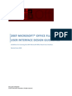 2007 Microsoft Office Fluent UI Design Guidelines - License