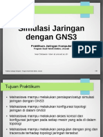 Simulasi Jaringan Dengan GNS3