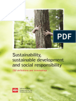 Sustainability, Sustainable Development and Social Responsibility