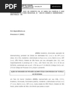 Ação revisional de alimentos - modelo I