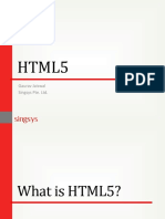 HTML5 Tutorial .Powerpoint