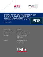 Uganda Energy Mix Diversification Strategy March 2021