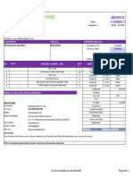 Invoice Sample