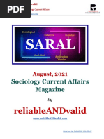 Sociology Current Affairs Magazine: Reliableandvalid